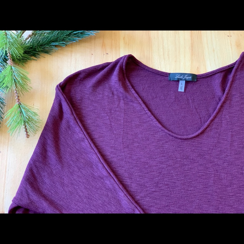 Laila Jayde Bowie 3/4 Sleeve Dolman Knit Top